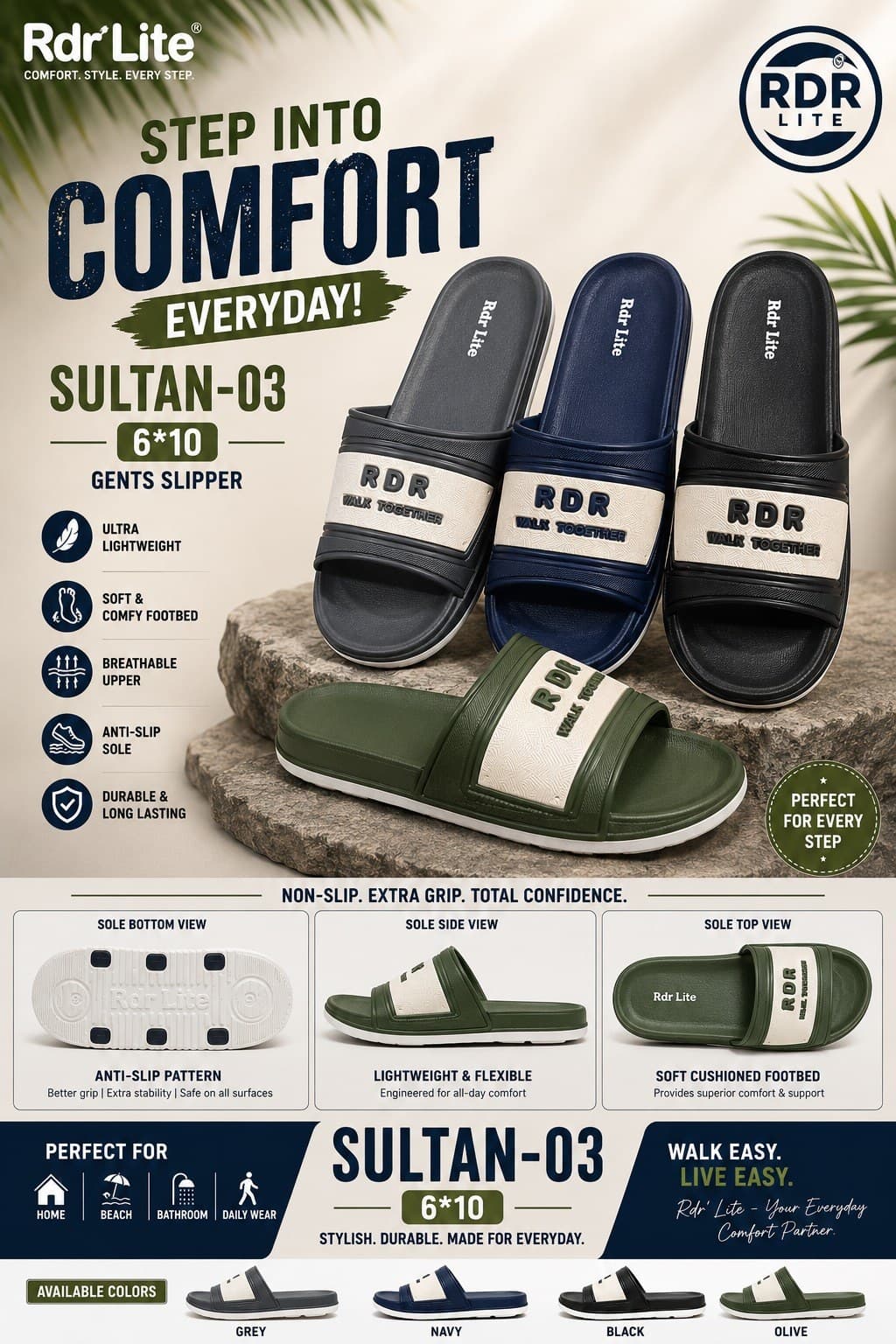 Rdr'Lite Sultan-03 gents slide