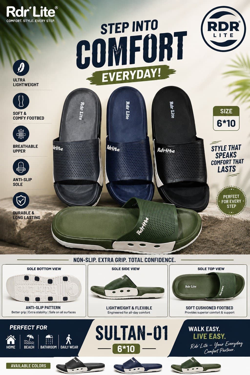 Sultan-01 — Gents slipper