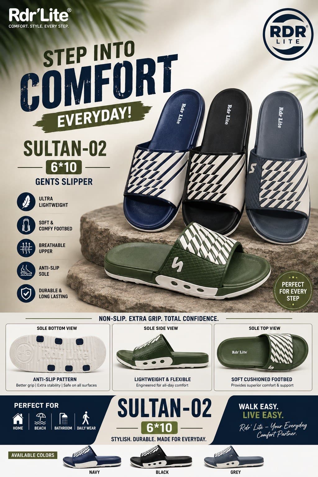 Sultan-02 — Gents slipper